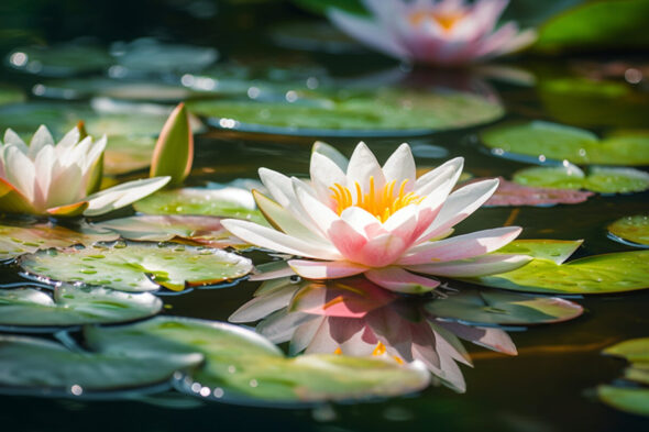 Belleza y beneficios de loto flor de loto