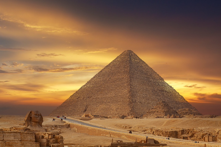 Pirámide de Keops, una de las 7 maravillas del mundo antiguo