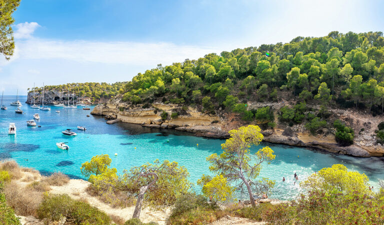 Playa del Moro en Mallorca