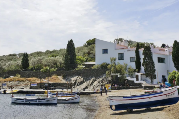 Vista exterior de la Casa Museo de Salvador Dalí en Cadaqués