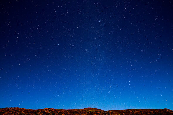 Fotografía del cielo nocturno