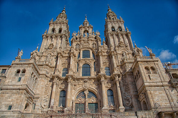 Fachada de la Catedral de Santiago de Compostela