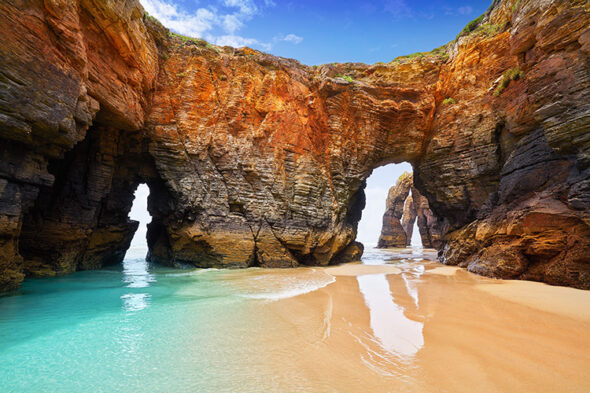 Playa de las Catedrales, paraíso natural en Galicia