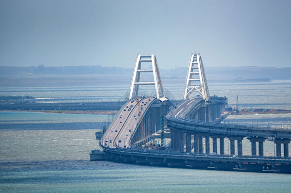 Puente de Crimea, el puente más largo de europa