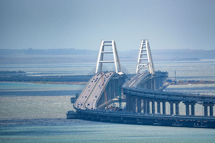 Puente de Crimea, el puente más largo de europa