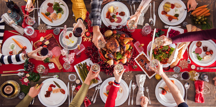 Cómo poner la mesa para la cena de Nochevieja