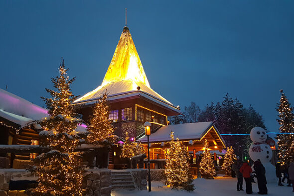 Dónde vive Papá Noel, Rovaniemi y otros lugares mágicos