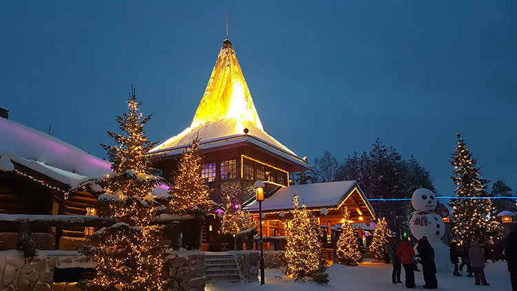 Dónde vive Papá Noel, Rovaniemi y otros lugares mágicos