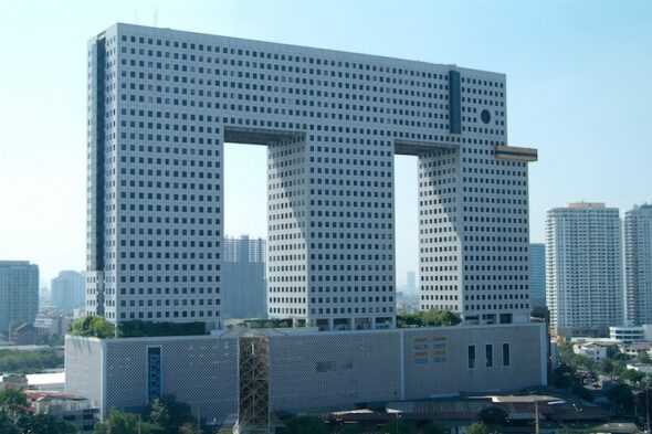 Elephant Building, el rascacielos con forma de elefante de Bangkok