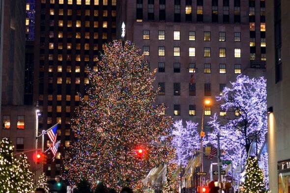 Navidad en Nueva York, el Rockefeller Center